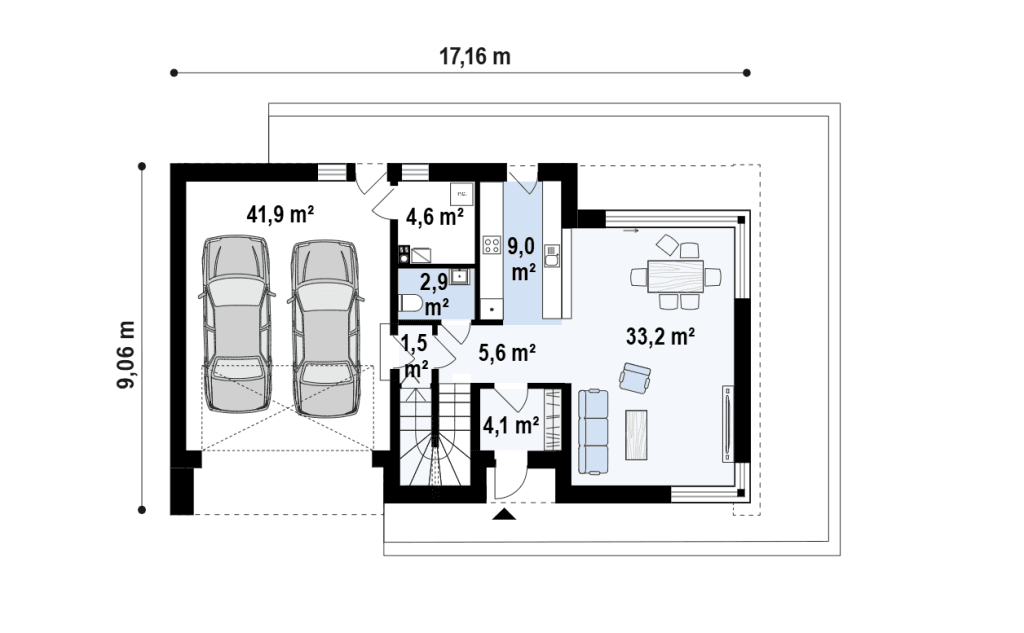 Plan 1 de la maison